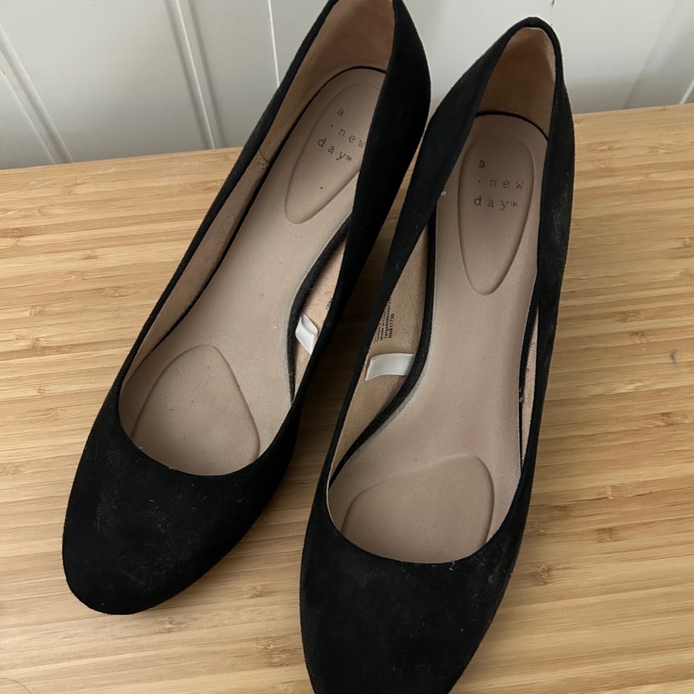 Black high heels